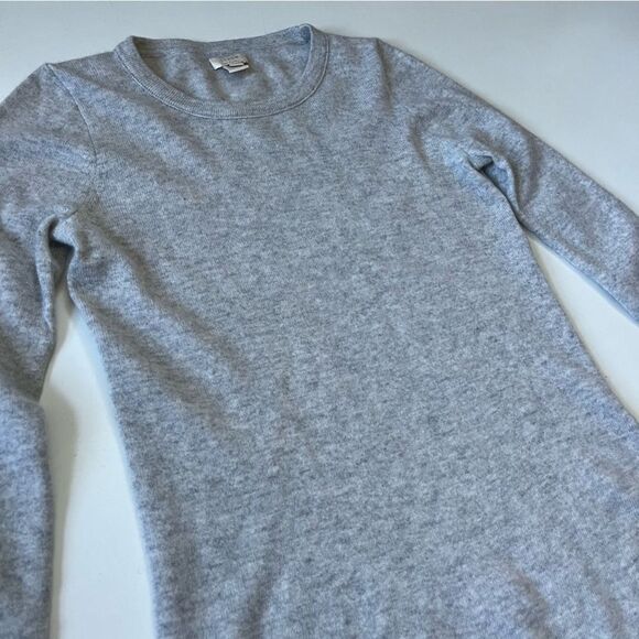 J.Crew Cashmere Grey Crewneck Sweater XS - Picture 6 of 9